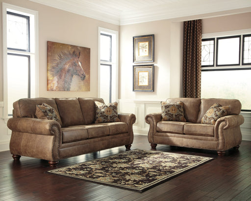 Larkinhurst Sofa and Loveseat Royal Furniture