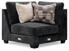 Lavernett 4-Piece Sectional with Ottoman Royal Furniture