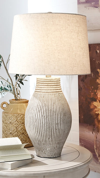 Layal Paper Table Lamp (1/CN) Royal Furniture