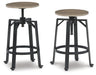 Lesterton Counter Height Dining Table and 2 Barstools Royal Furniture