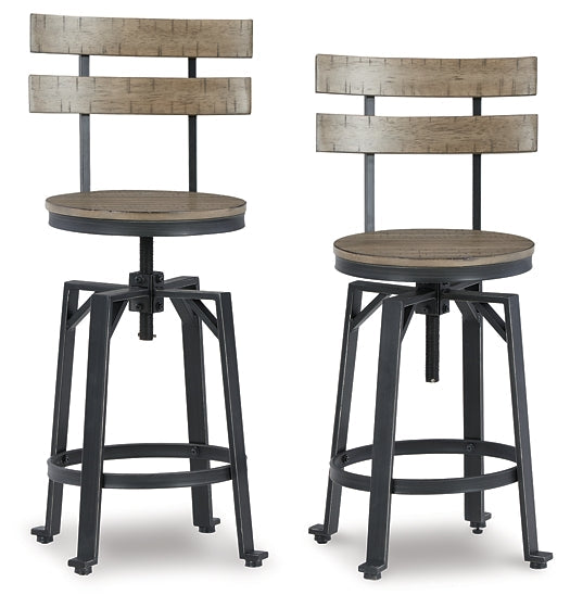 Lesterton Swivel Barstool (2/CN) Royal Furniture