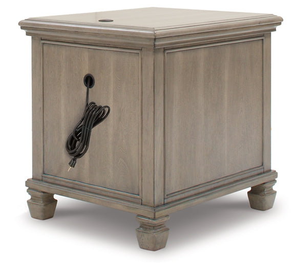 Lexorne Rectangular End Table Royal Furniture