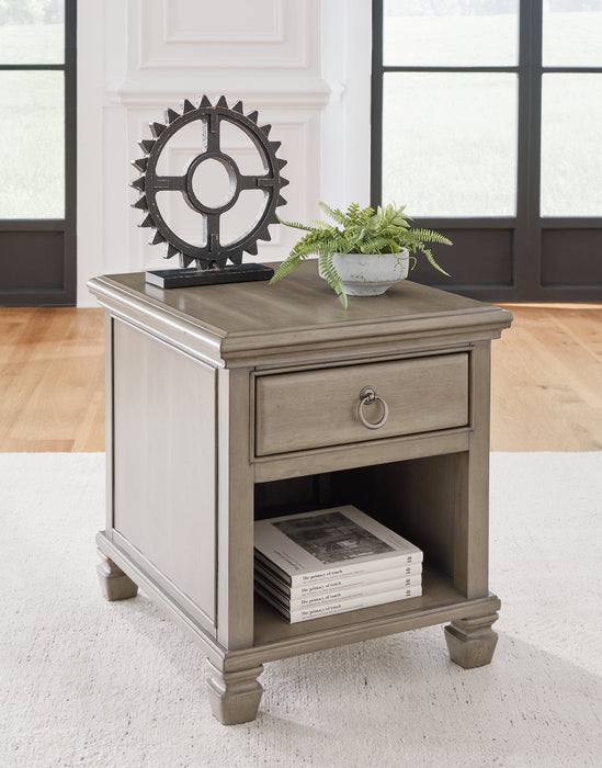 Lexorne Rectangular End Table Royal Furniture