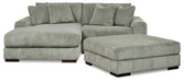 Lindyn 2-Piece Sectional with Ottoman Royal Furniture