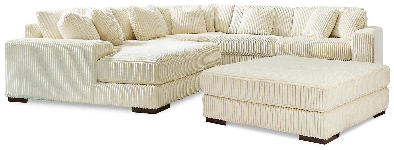 Lindyn 5-Piece Sectional with Ottoman Royal Furniture