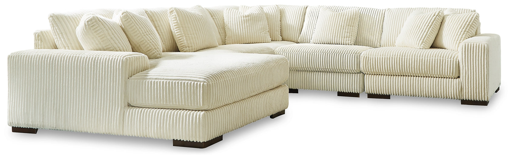 Lindyn 5-Piece Sectional with Ottoman Royal Furniture