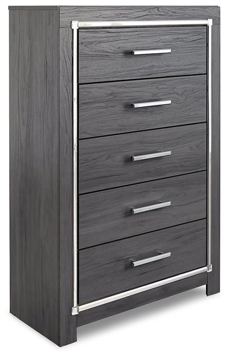 Lodanna Five Drawer Chest Royal Furniture