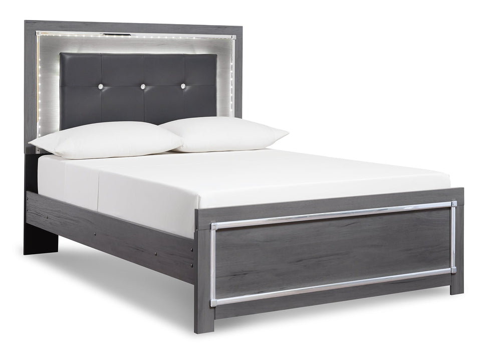 Lodanna King Panel Bed with Dresser Royal Furniture