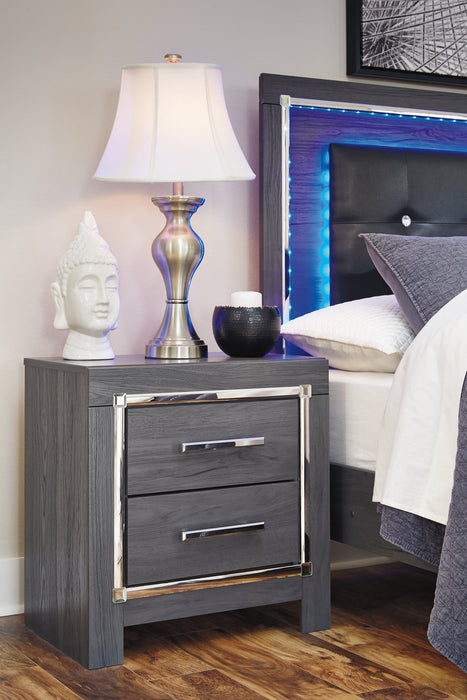 Lodanna Two Drawer Night Stand Royal Furniture