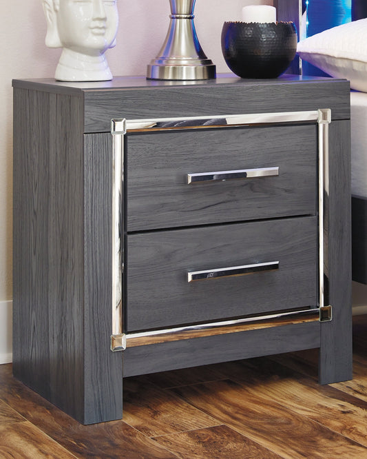 Lodanna Two Drawer Night Stand Royal Furniture