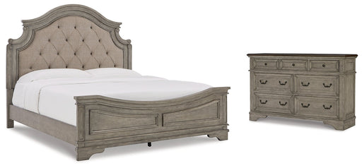 Lodenbay California King Panel Bed with Dresser Royal Furniture