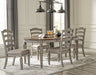 Lodenbay Dining Table and 4 Chairs Royal Furniture