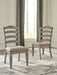 Lodenbay Dining Table and 4 Chairs with Storage Royal Furniture