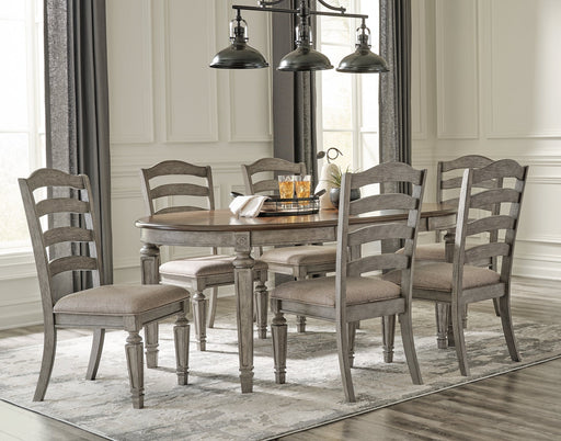 Lodenbay Dining Table and 6 Chairs Royal Furniture