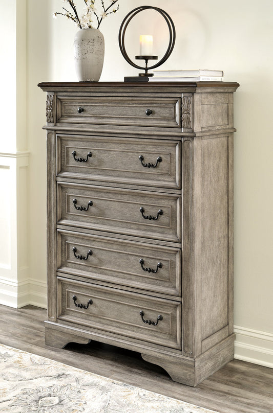 Lodenbay Five Drawer Chest Royal Furniture