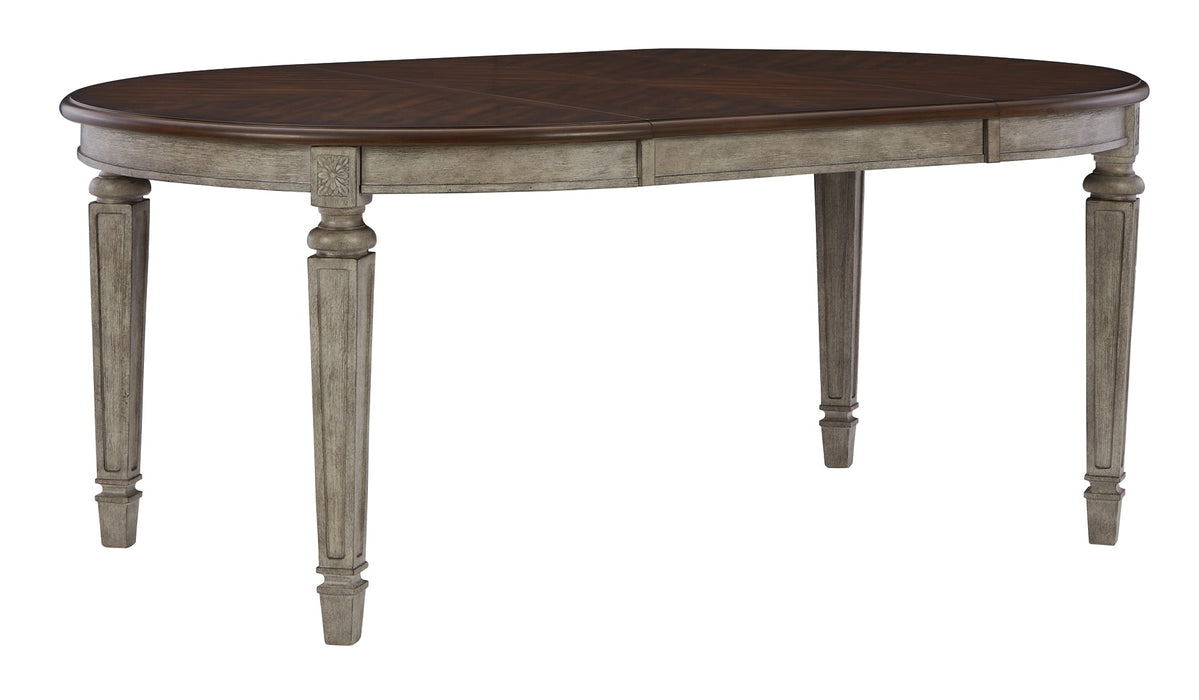 Lodenbay Oval Dining Room EXT Table Royal Furniture