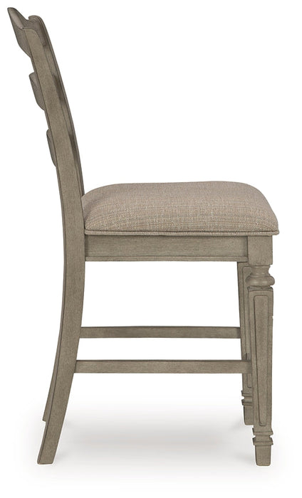 Lodenbay Upholstered Barstool (2/CN) Royal Furniture