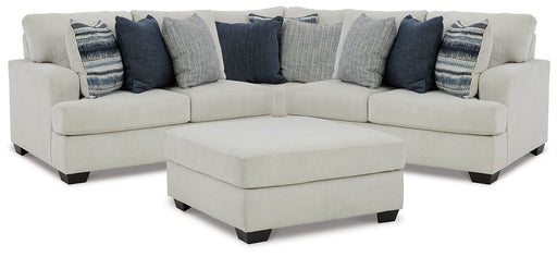 Lowder 3-Piece Sectional with Ottoman Royal Furniture