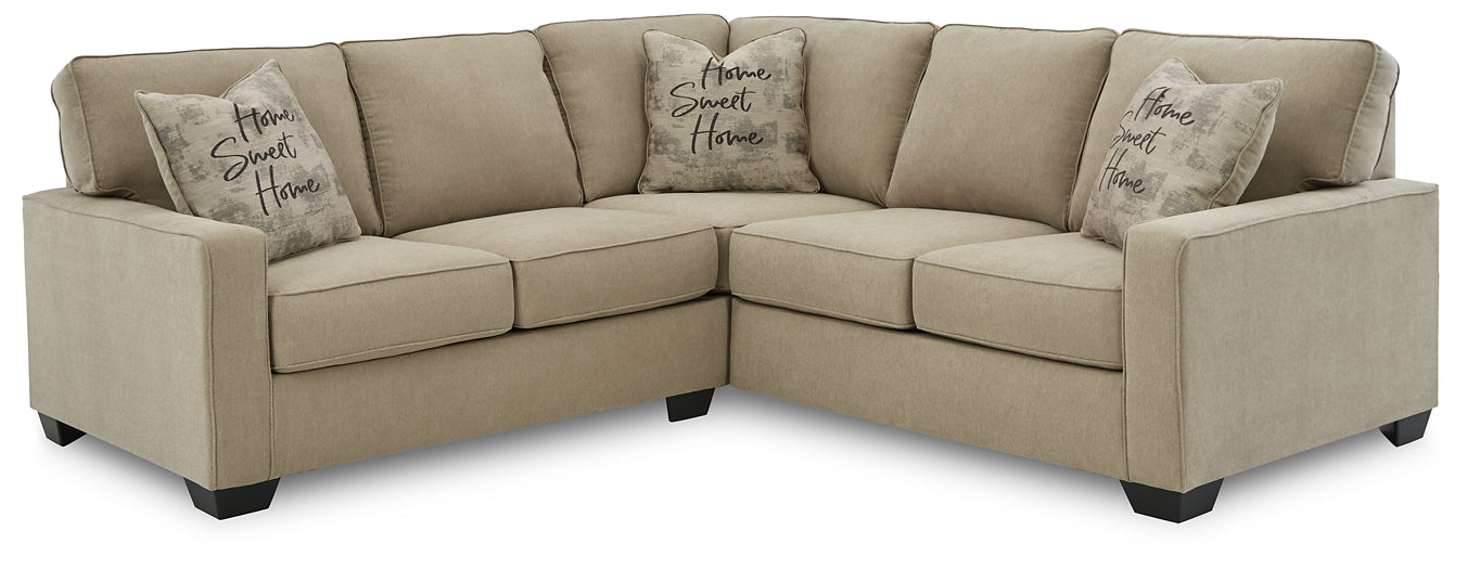 Lucina 2-Piece Sectional Royal Furniture