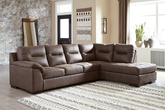 Maderla 2-Piece Sectional with Chaise Royal Furniture