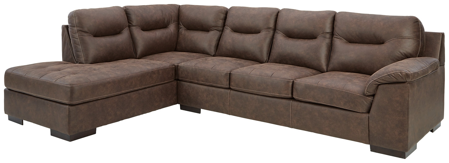 Maderla 2-Piece Sectional with Chaise Royal Furniture