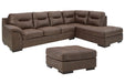 Maderla 2-Piece Sectional with Ottoman Royal Furniture