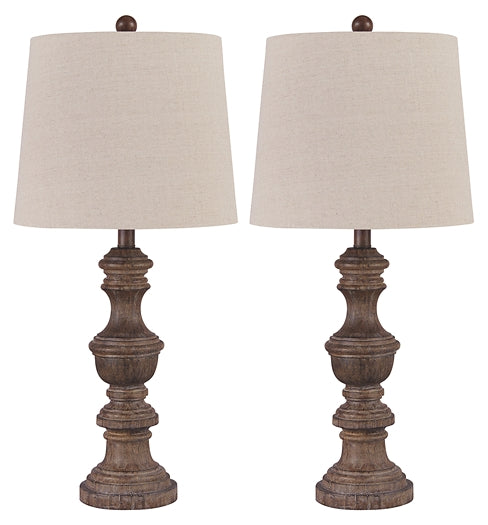 Magaly Poly Table Lamp (2/CN) Royal Furniture