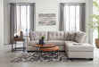 Mahoney 2-Piece Sectional with Chaise Royal Furniture