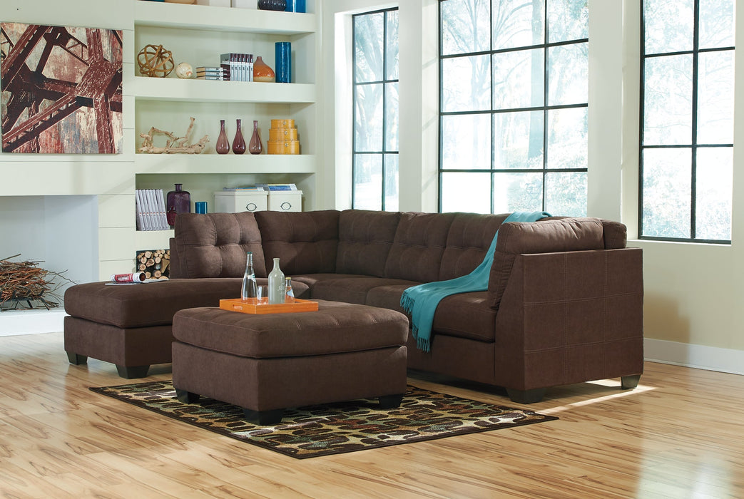 Maier 2-Piece Sectional with Ottoman Royal Furniture