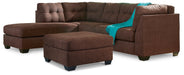 Maier 2-Piece Sectional with Ottoman Royal Furniture