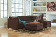 Maier 2-Piece Sectional with Ottoman Royal Furniture