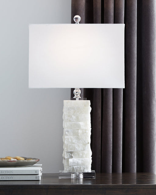 Malise Alabaster Table Lamp (1/CN) Royal Furniture