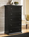 Maribel Five Drawer Chest Royal Furniture