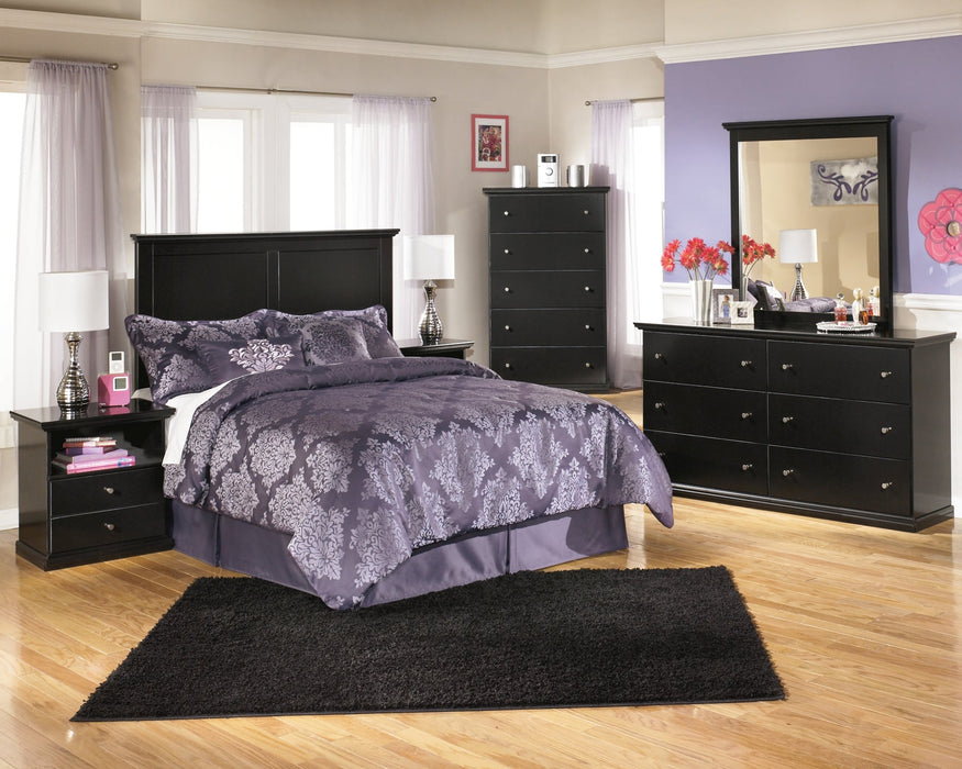 Maribel Full Panel Headboard with Dresser Royal Furniture