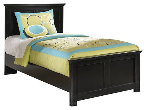 Maribel Twin Panel Bed with Mirrored Dresser and Nightstand Royal Furniture