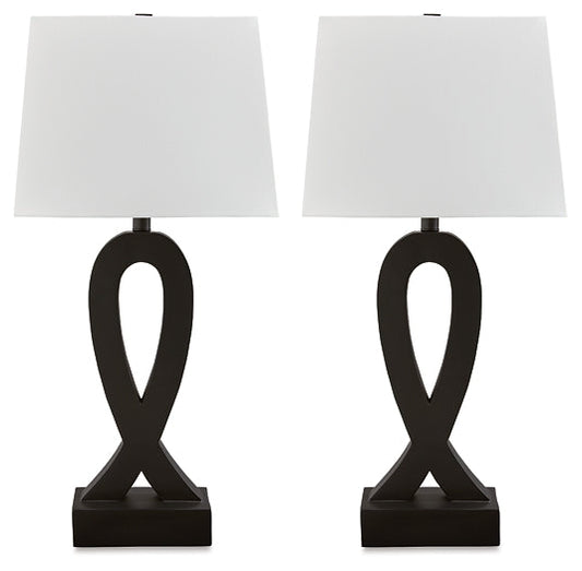 Markellton Poly Table Lamp (2/CN) Royal Furniture