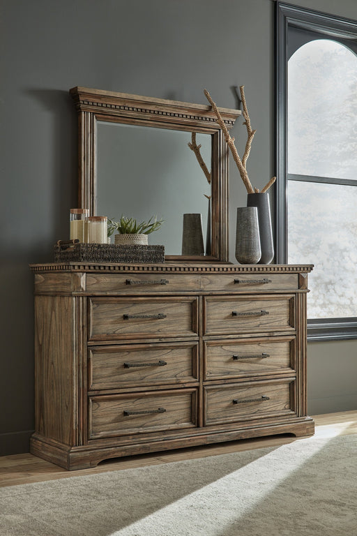 Markenburg Dresser and Mirror Royal Furniture