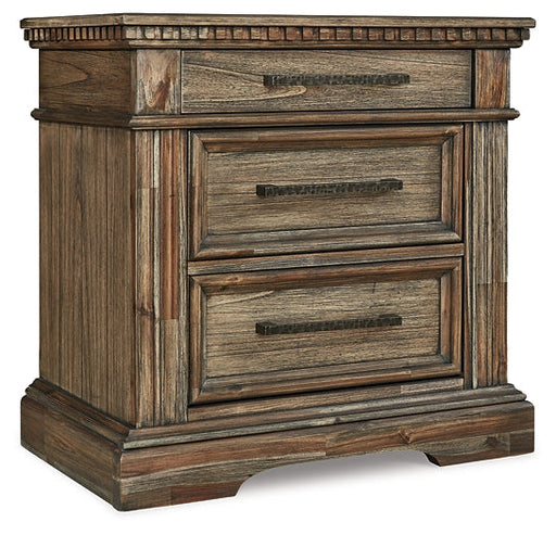 Markenburg Three Drawer Night Stand Royal Furniture