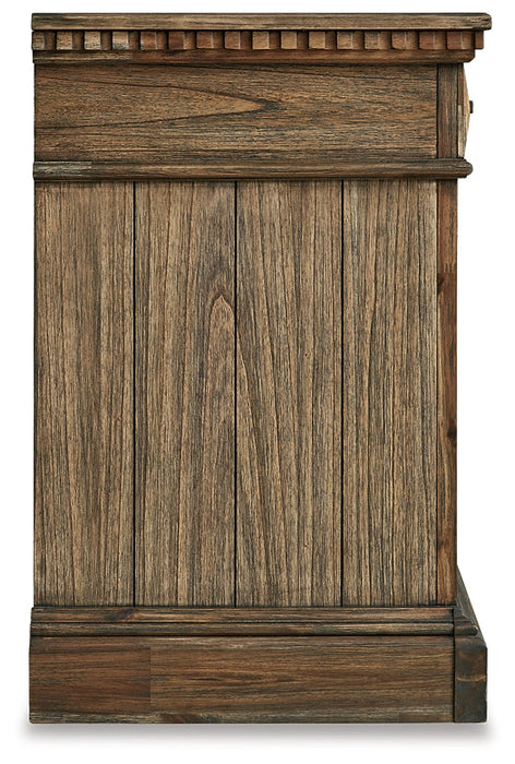 Markenburg Three Drawer Night Stand Royal Furniture