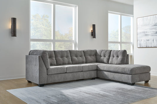 Marleton 2-Piece Sectional with Chaise Royal Furniture