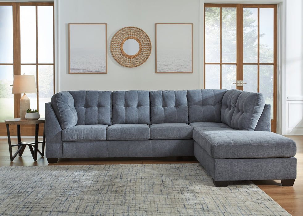 Marleton 2-Piece Sectional with Chaise Royal Furniture