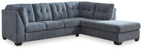 Marleton 2-Piece Sectional with Chaise Royal Furniture