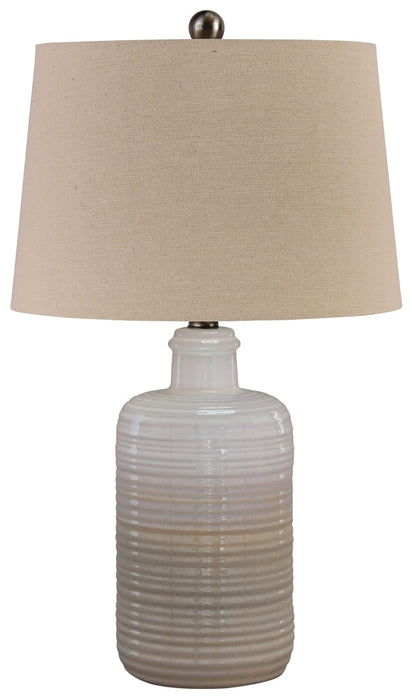 Marnina Ceramic Table Lamp (2/CN) Royal Furniture