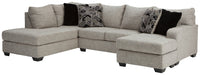 Megginson 2-Piece Sectional with Chair and Ottoman Royal Furniture