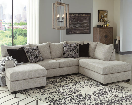 Megginson 2-Piece Sectional with Chaise Royal Furniture