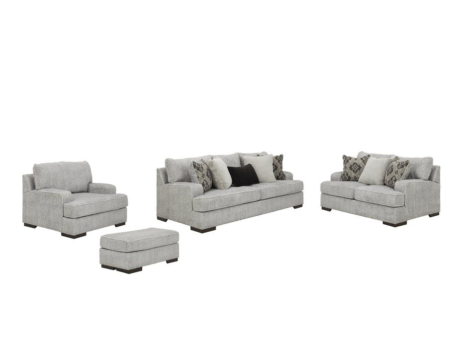 Mercado Sofa, Loveseat, Chair and Ottoman Royal Furniture