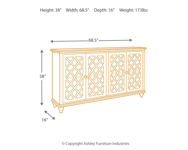 Mirimyn Accent Cabinet Royal Furniture