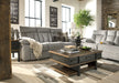 Mitchiner REC Sofa w/Drop Down Table Royal Furniture