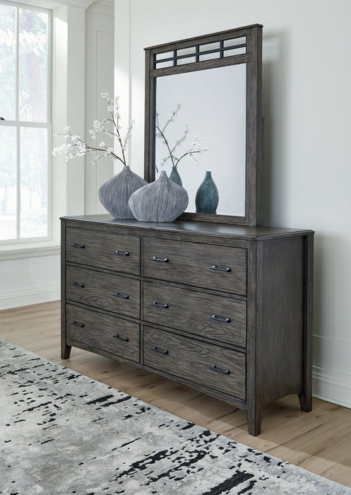 Montillan Dresser and Mirror Royal Furniture