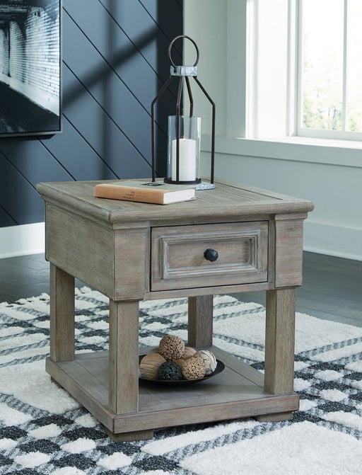 Moreshire Rectangular End Table Royal Furniture